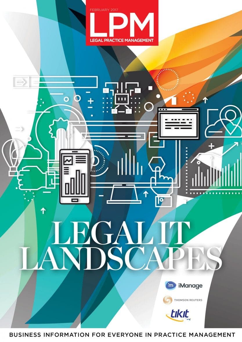 Legal IT landscapes 2017