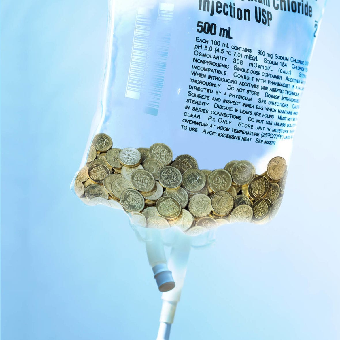 IV drip cover