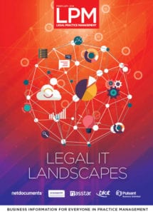 Legal IT landscapes 2018 cover