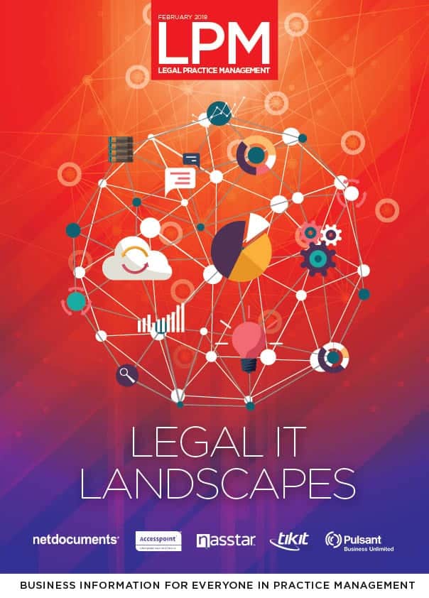 Legal IT landscapes 2018