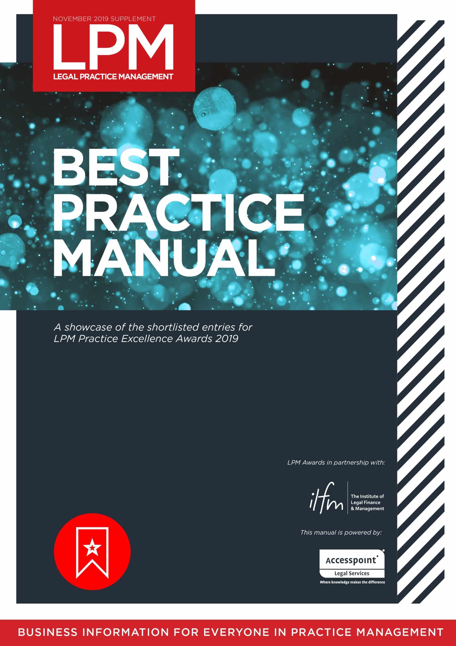 Best practice manual