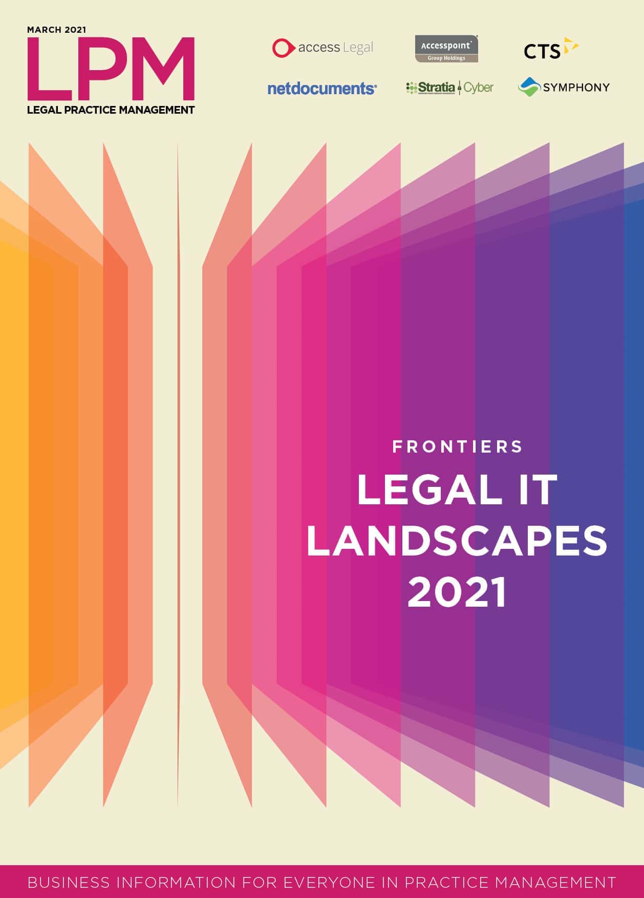 LPM Frontiers: Legal IT landscapes 2021