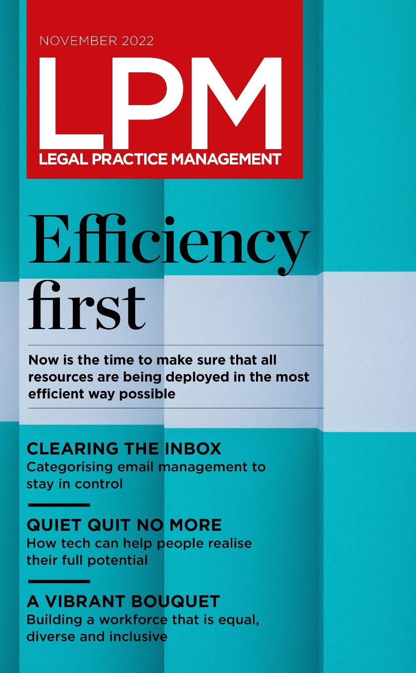 Efficiency first